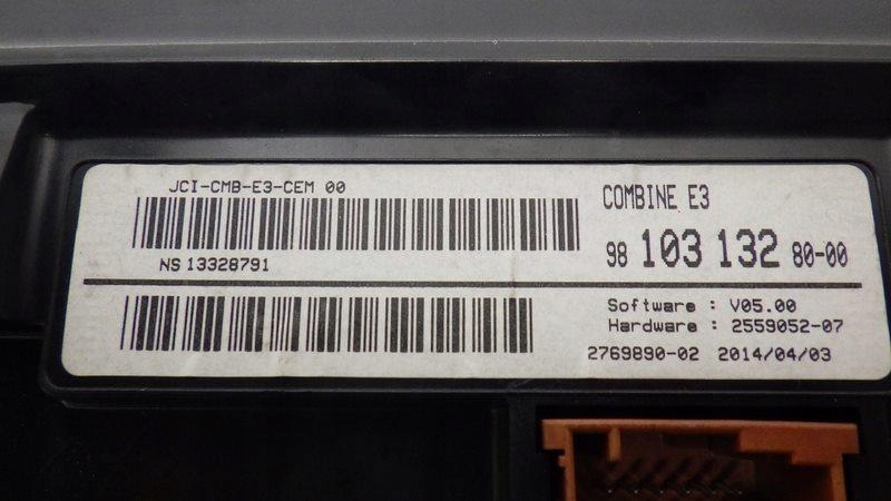 фото №8, Лічильник дисплей citroen c4 cactus 9810313280 2559052-07