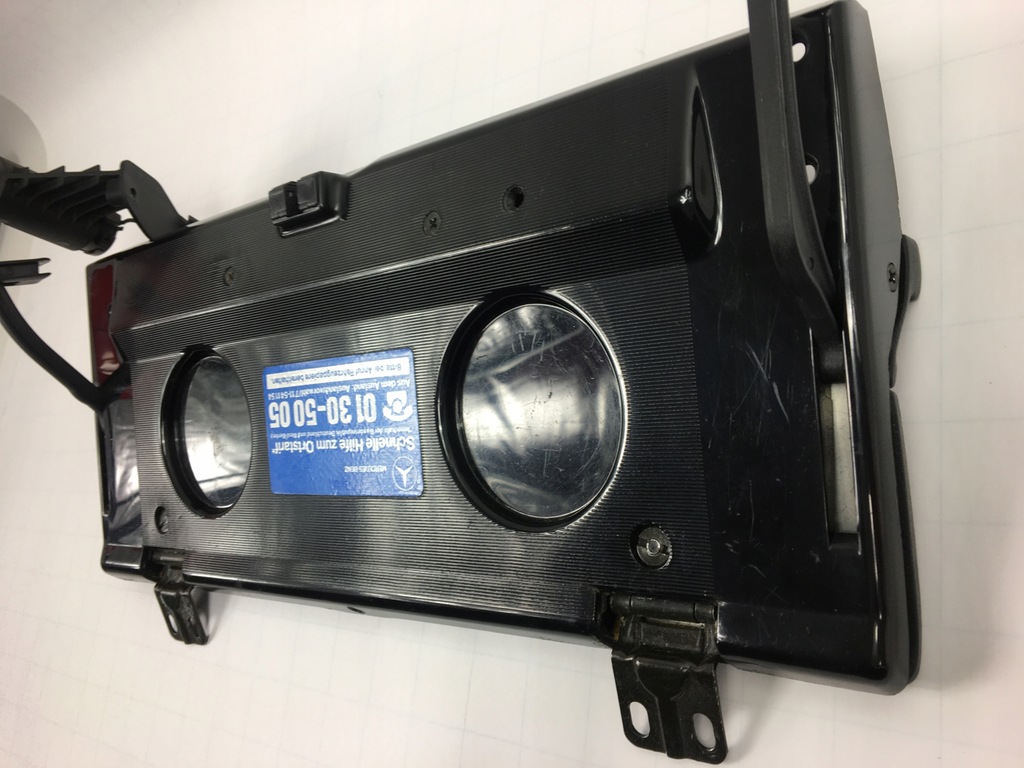 фото №8, Крышка бардачка панели приборной панели консоли czarna do mercedes w124