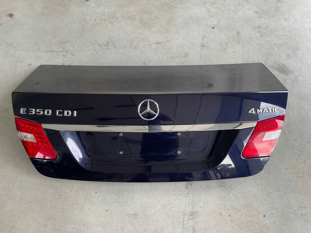 фото №1, Крышка багажника задняя mercedes w212 цвет 359 оригинал комплектная