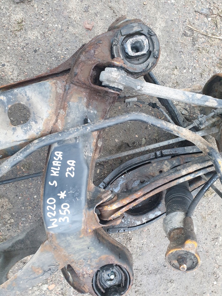 фото №6, Балка задняя oś подвеска задняя mercedes-benz w220