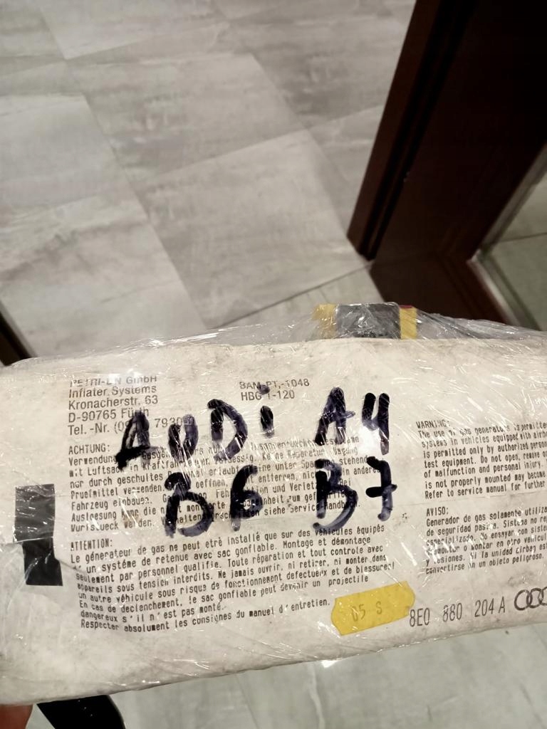 фото №1, Подушка пассажира audi a4 b6 b7 od 2015-...