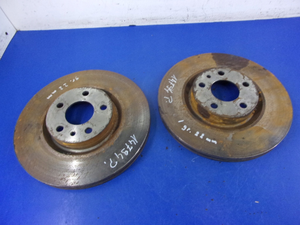 Купити Alfa romeo 147 1.6 гальмівні диски гальмівні перед комплект