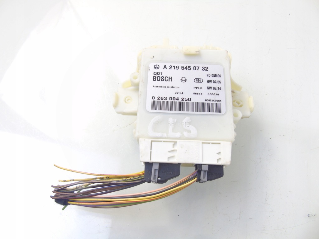 фото №1, Модуль блок керування pdc mercedes w219 a2195450732