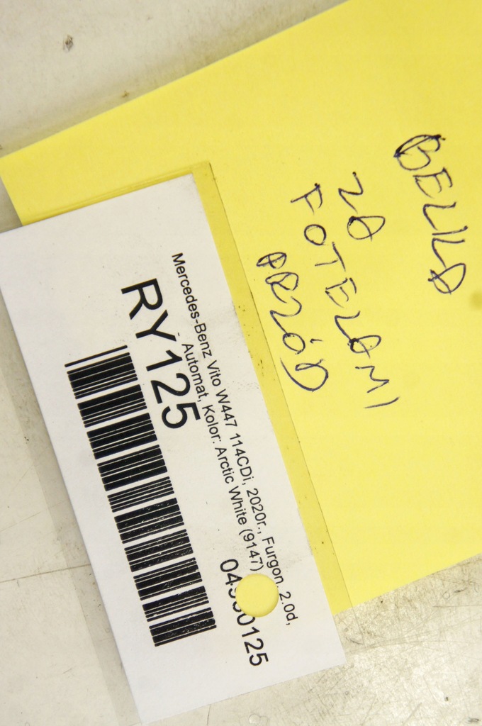 фото №5, Ry125 mercedes vito w447 балка кронштейн сидений сиденье