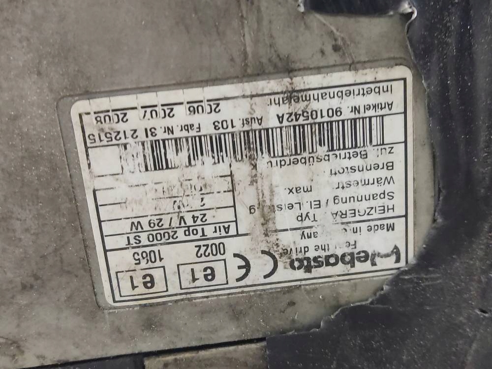 фото №8, Webasto обігрівач стояночний renault premium airtop 2000 st