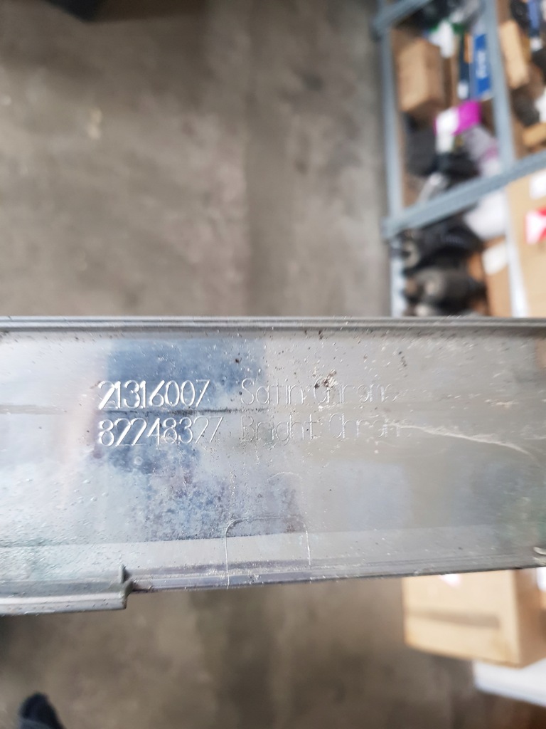 фото №3, Volvo fh4 fh хром хром молдинг капот решітка