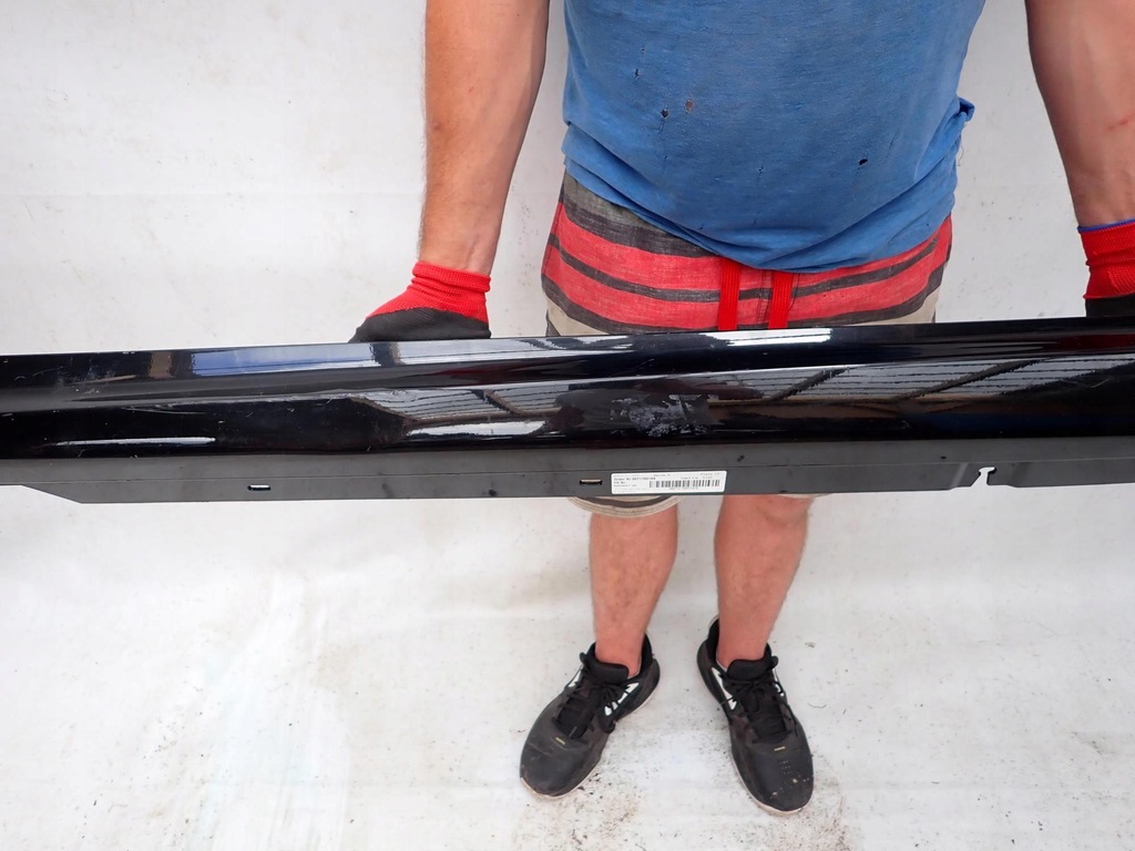 фото №6, Bmw 5 g30 g31 m-pakiet 17-23 порог левый молдинг порог левая