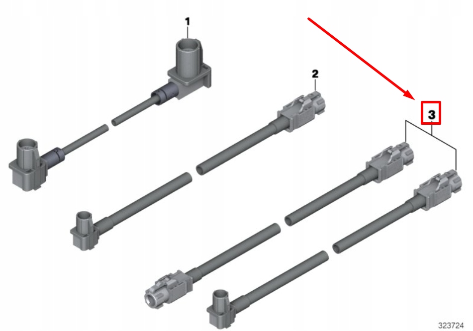 фото №1, Bmw 3 f30 hsd line 61119230792 9230792