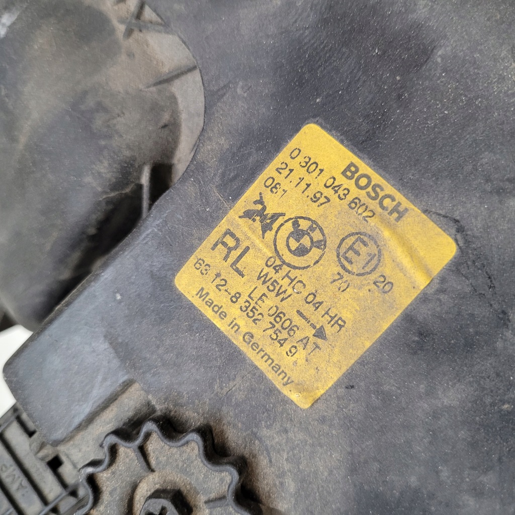 фото №6, Лампа передняя правая bmw 7 e38