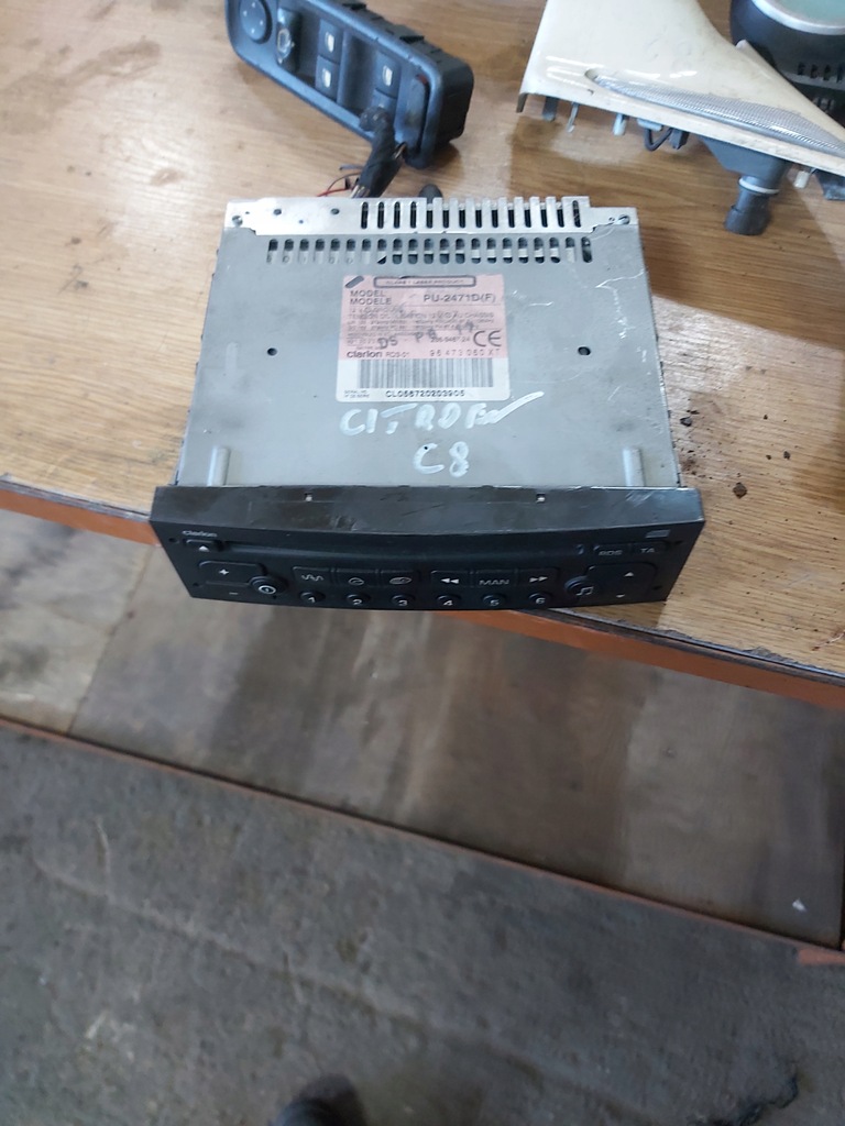 фото №1, Радио citroen c8