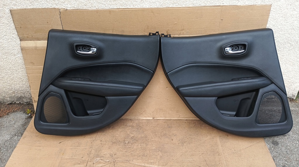 фото №14, Jeep compass ii 19r сиденья заднее сиденье обшивки дверь полукожа