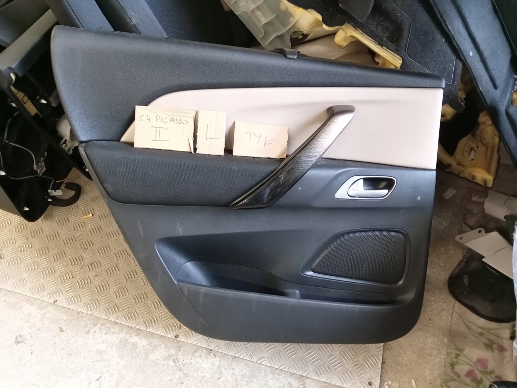фото №1, Обшивка обивка левый задняя c4 picasso ii eu