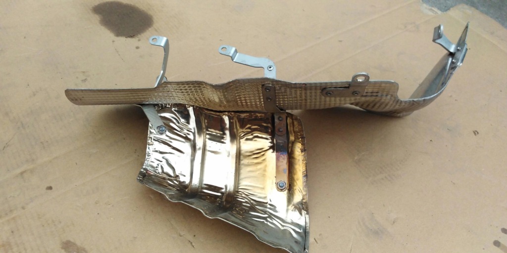 фото №2, Ferrari f8 защита тепловая лист