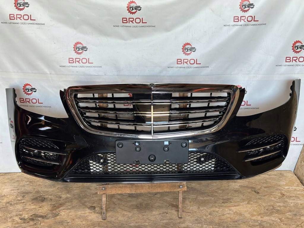 фото №1, Бампер передний mercedes s-klasa w222 lift lci amg