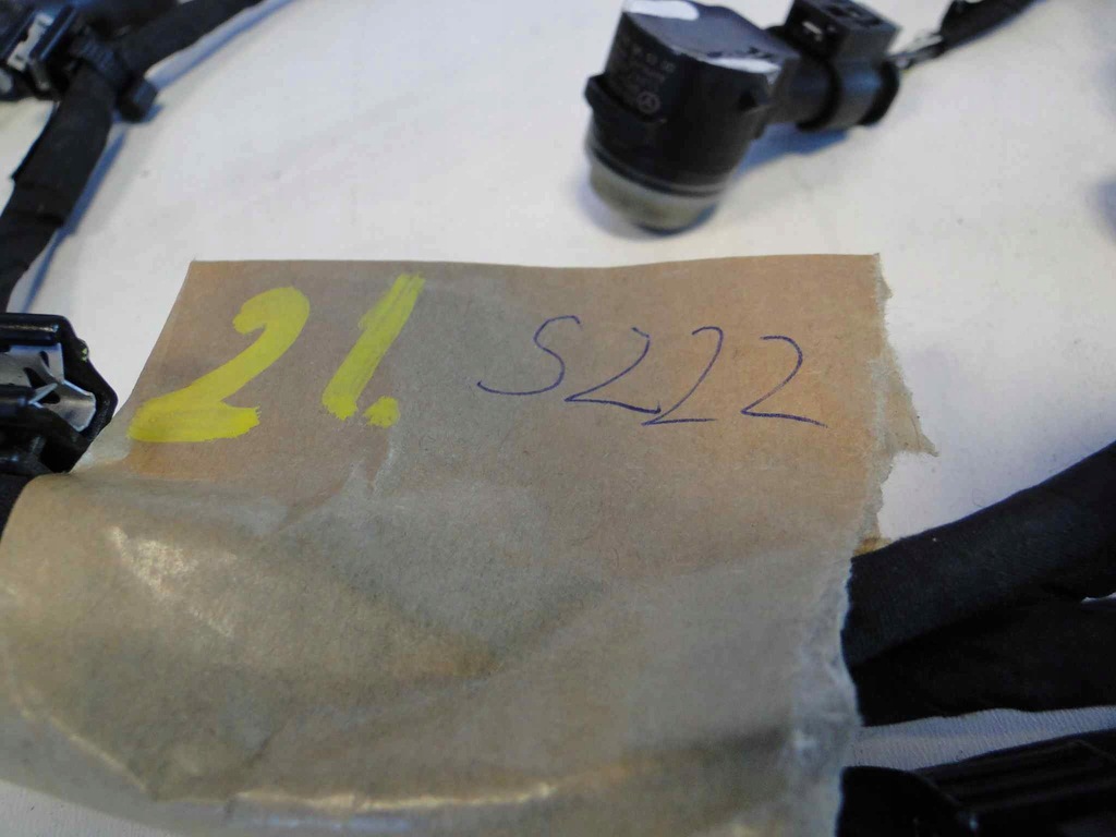 фото №8, Mercedes s w222 222 жгут датчиков pts задняя