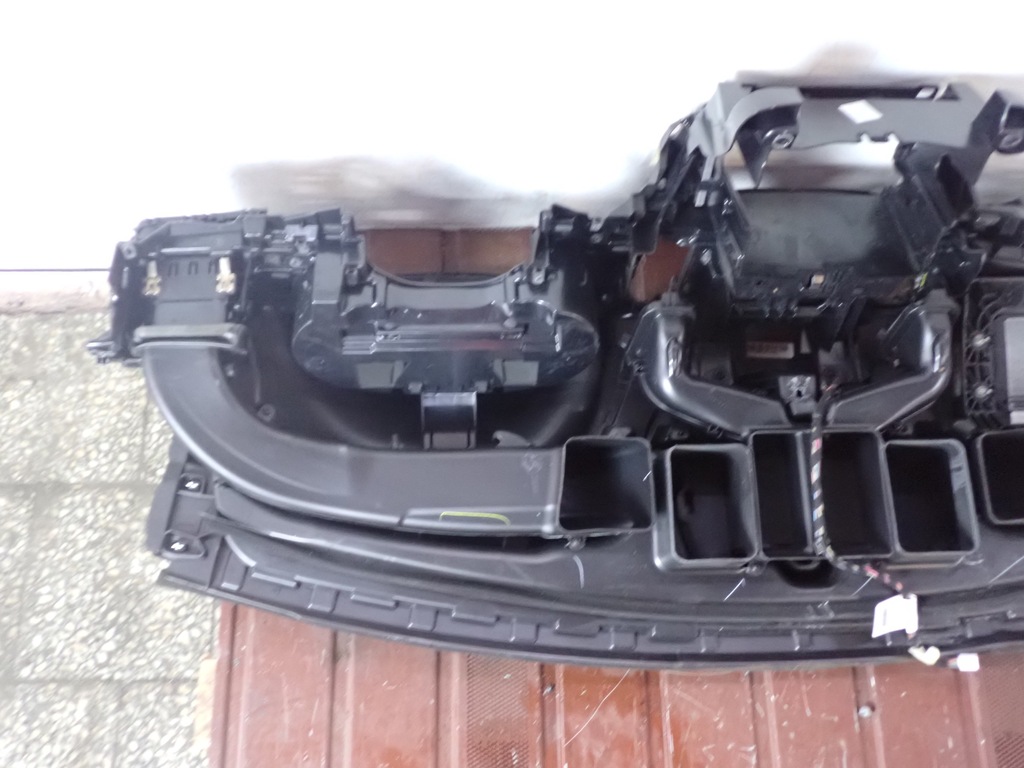 фото №6, Mercedes gls x166 15-19 консоль панель приладів панель приладів шкіра spalona