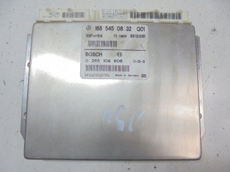 фото №1, W168 модуль блок керування esp+hba 1685450832 1,7cdti