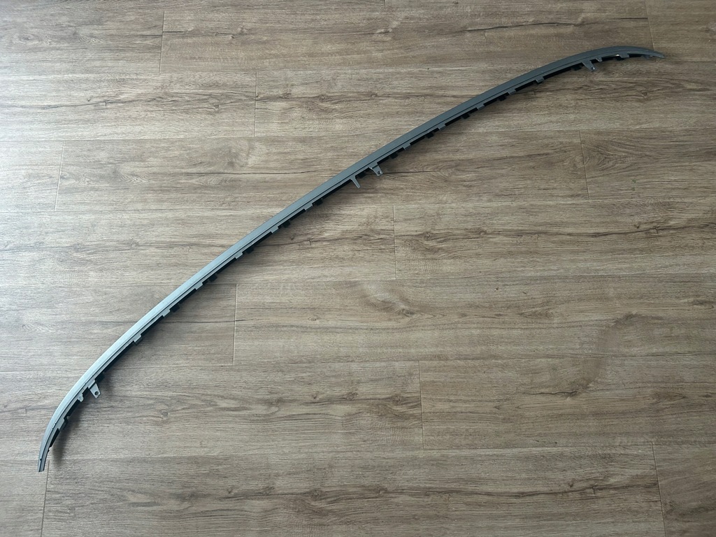 фото №13, Audi q8 4m s-line 18-23 молдинг средняя бампера задняя 4m8 оригинал серая