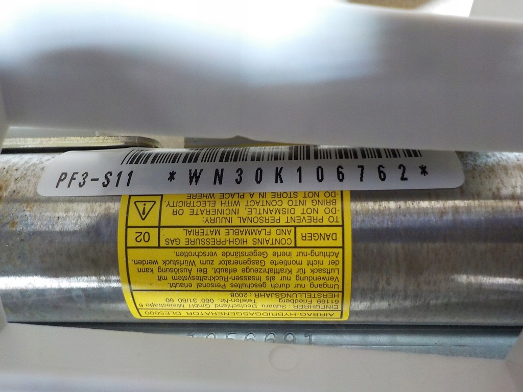 фото №4, Forester iii шторка безопасности правая подушка безопасности