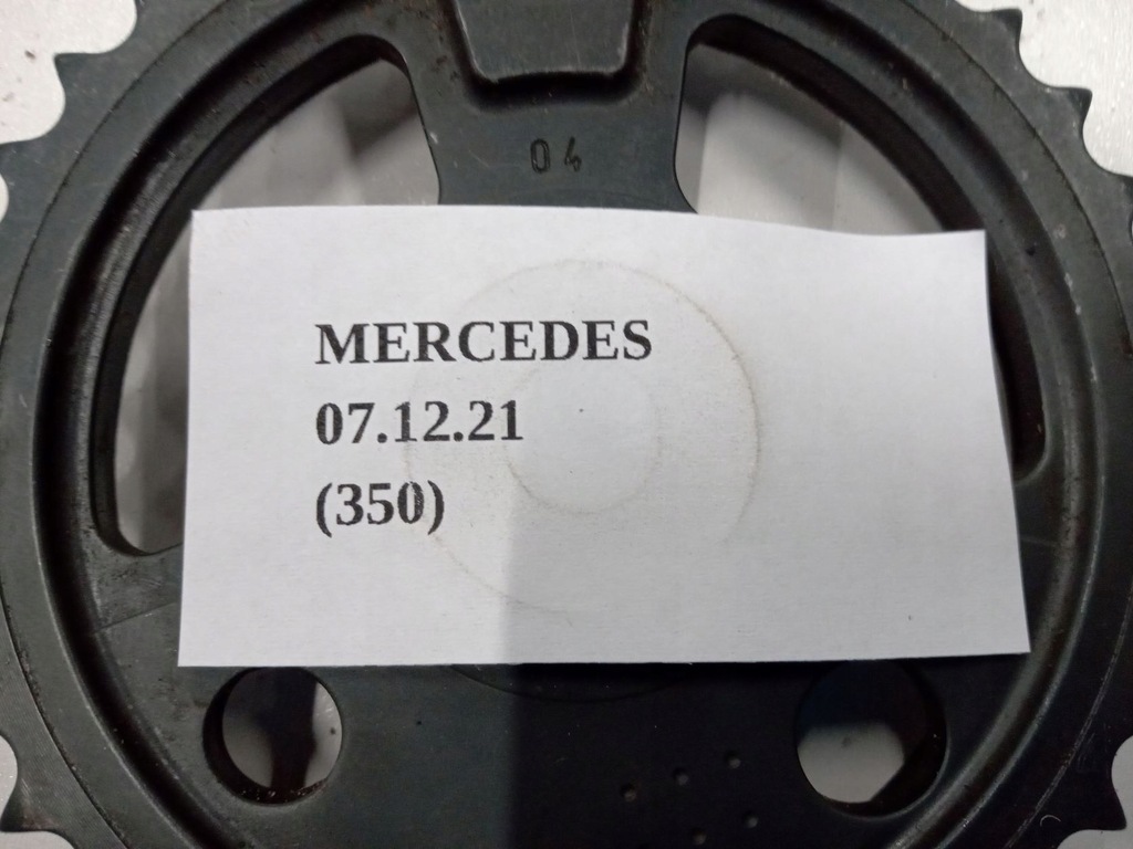 фото №7, Колесо зубчатое вала распределительного вала mercedes amg w210 w220