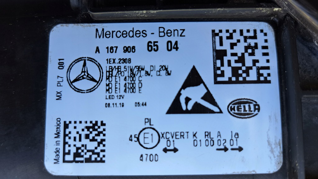 фото №6, Mercedes gle w167 full led лампа передняя