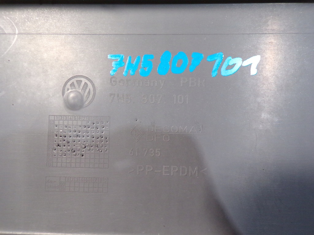 фото №16, Vw transporter t5 multivan caravelle бампер передний перед kompletny szary