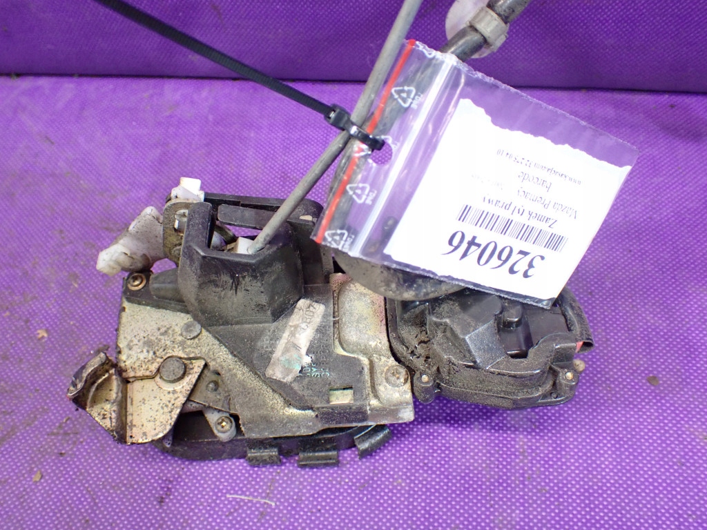 фото №4, Mazda premacy 01-05 lift замок задня правий 2 pin