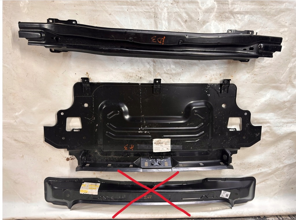 фото №12, Лист замыкающий 10a813301 задний pas кузов vw id.3 комплект