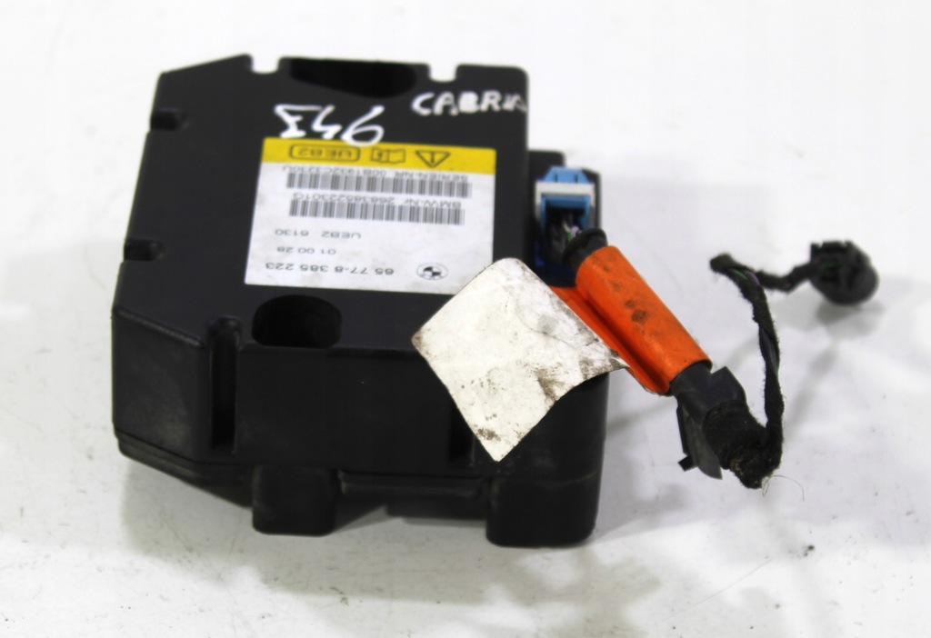 фото №5, Датчик датчик подушка безопасности подушек bmw e46 cabrio
