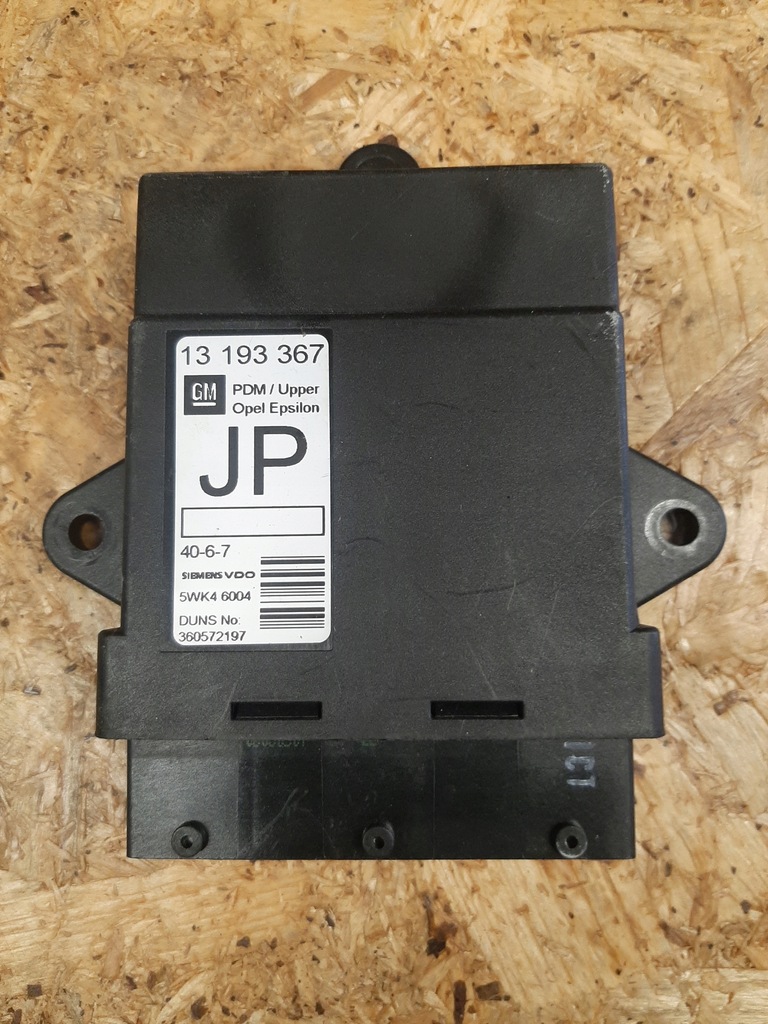 фото №1, Модуль дверь 13193367 jp opel signum lift