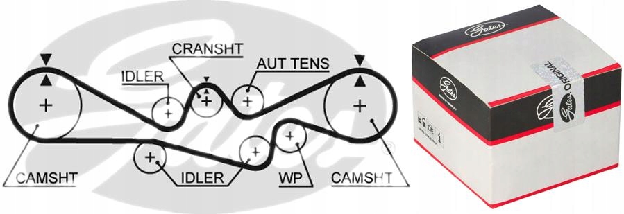 фото №13, Gates kp15537xs-3 насос водяная + набор ремень распределительного вала