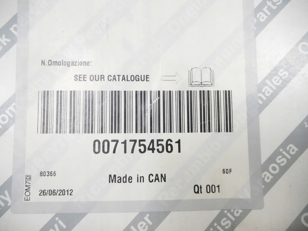 фото №8, Ролик ремень распределительного вала fiat palio оригинальный номер 71754561