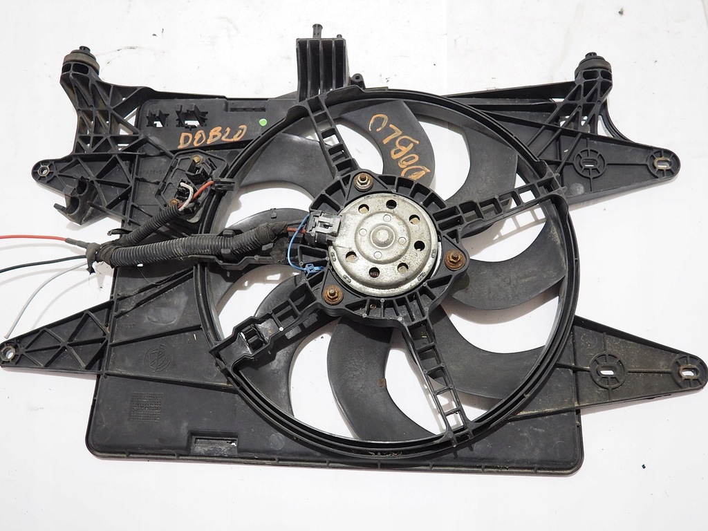 фото №1, Fiat doblo вентилятор радиатора 872600600 оригинал