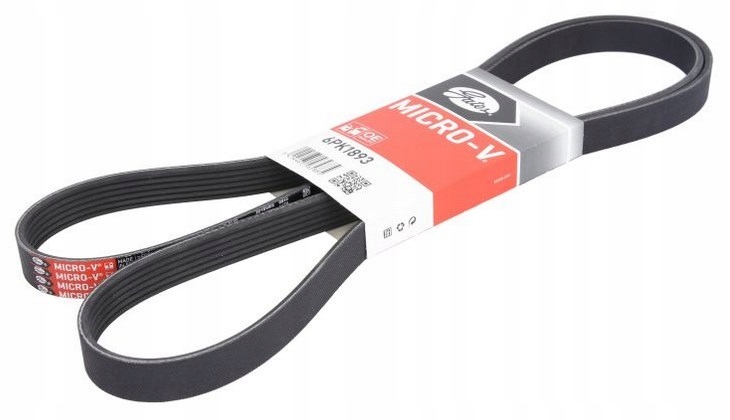 фото №13, Gates ремень клиновой 6pk1893 chevrolet lacetti tacuma ford focus 1.4