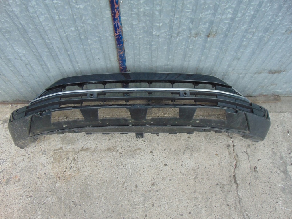 фото №9, Накладка бампера перед диффузор vw tiguan 2020-