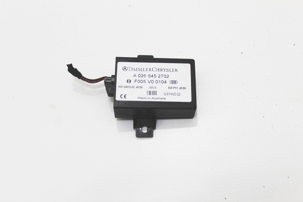 фото №1, Модуль блок керування антени sds mercedes sl r230 w230 sl500 sl350 a0265452732