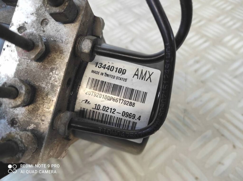 фото №8, Насос гальмівна блок керування abs 13440100 amx opel astra iv j