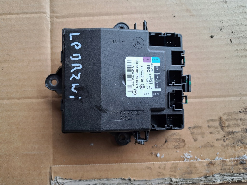 фото №1, Модуль комфорта mercedes a klasa w169 2.0 cdi 1698204326