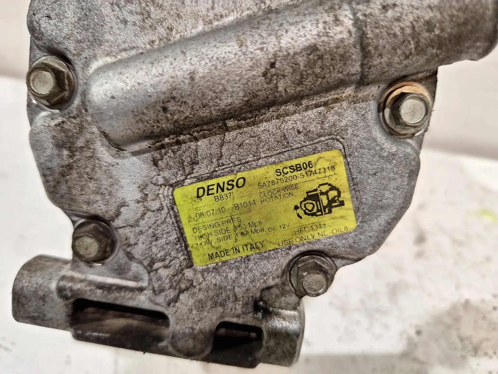 фото №8, Компрессор кондиционера 51747318 fiat panda ii 1.2 8v 03-