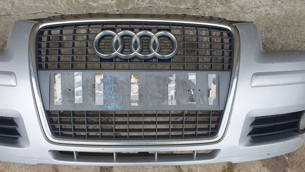 Audi a3 8p4 lift 04-08 бампер передний перед $ Недорого