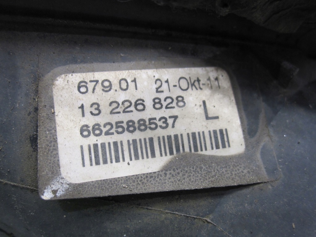 Opel insignia a i 11r протитуманна фара лівий перед 13226828 662588537 Недорого