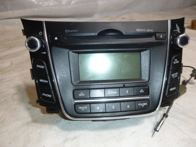 фото №2, Радіопрогравач радіо hyundai i30 ii 12-17