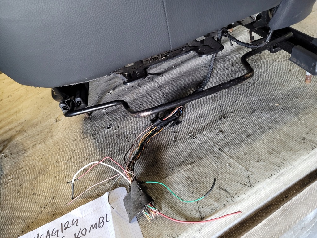 фото №8, Сидіння напівшкіра з підігрівом комплект renault laguna ii kombi 04r