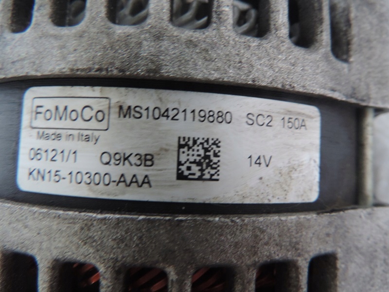 фото №2, Генератор ford ecosport ii lift 1.0 ecoboost