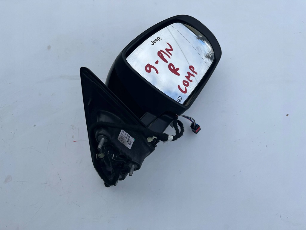фото №7, Jeep compass ii зеркало правое 9-pin хром