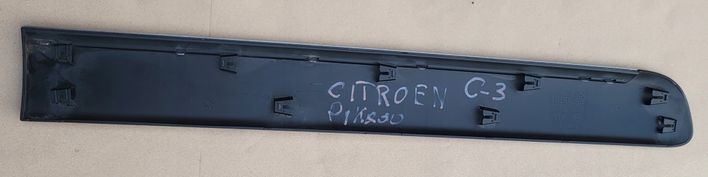 фото №8, Молдинг з двері накладка лівий перед хром citroen c3 picasso оригінальний номер