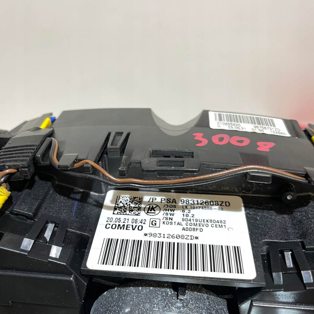 фото №9, Peugeot 3008 ii лента переключатели переключатели 98312608zd 96756731zd