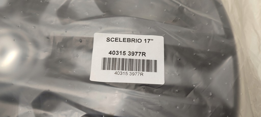 фото №10, Колпаки strukturalne 17" cali 403158787r renault nowe