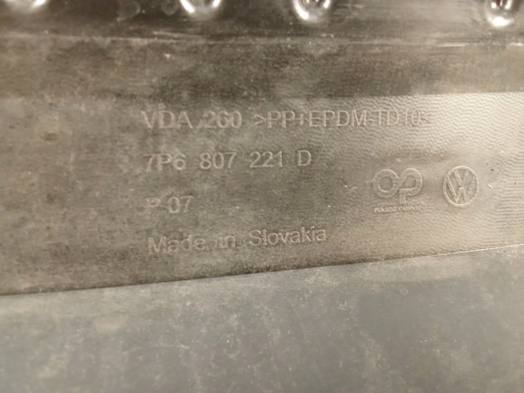 Купити Vw touareg ii рестайлінг  7p6 бампер передній перед pdc 2014-