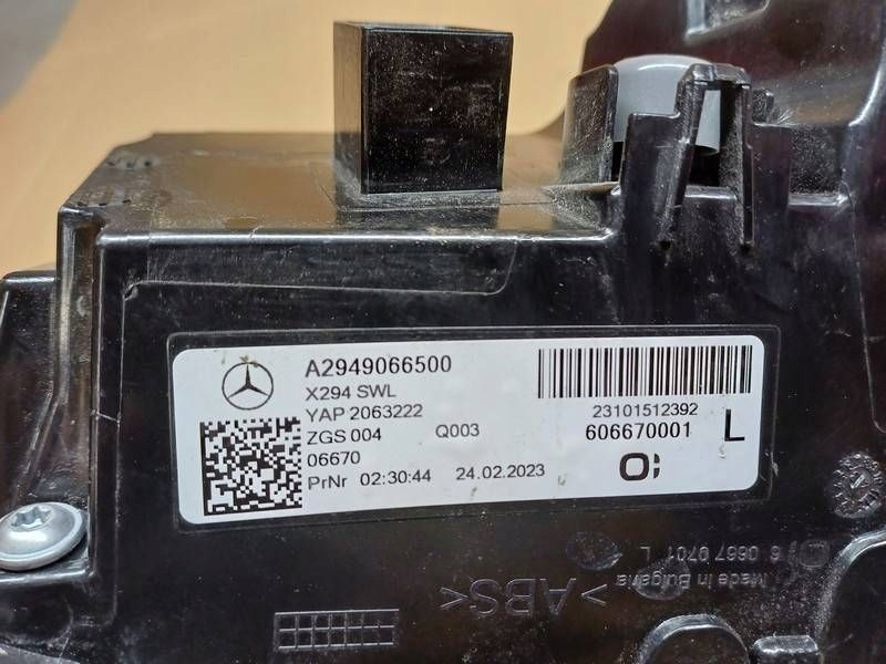 фото №7, M31 mercedes eqe w294 suv лампа задняя задняя левая a2949066500